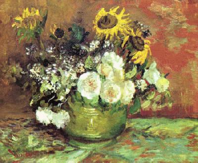 Vincent Van Gogh Roses Tournesols China oil painting art